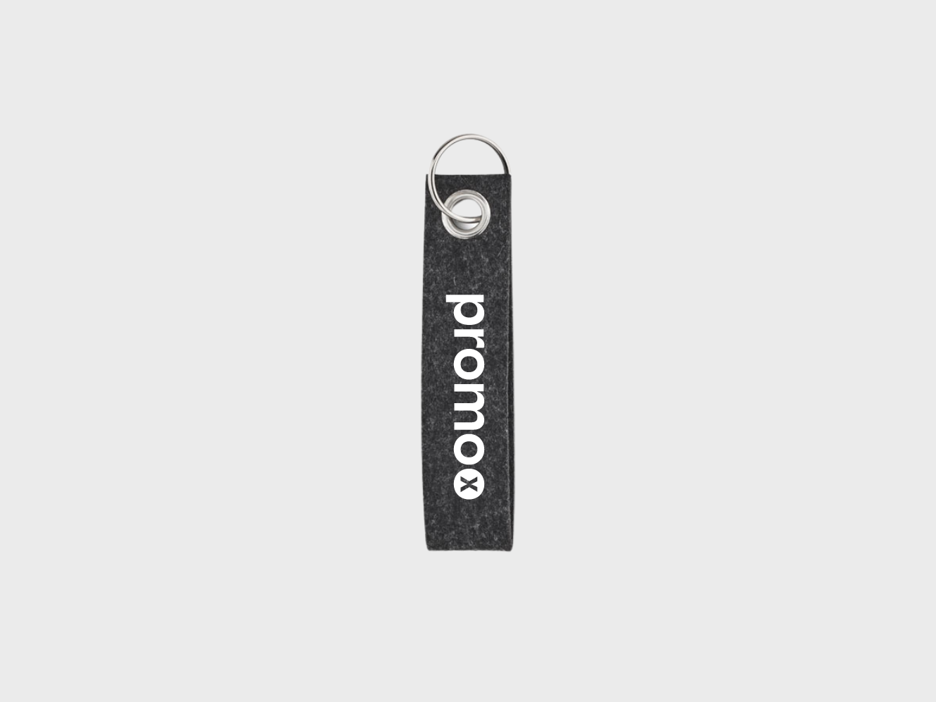 Felt key ring with print