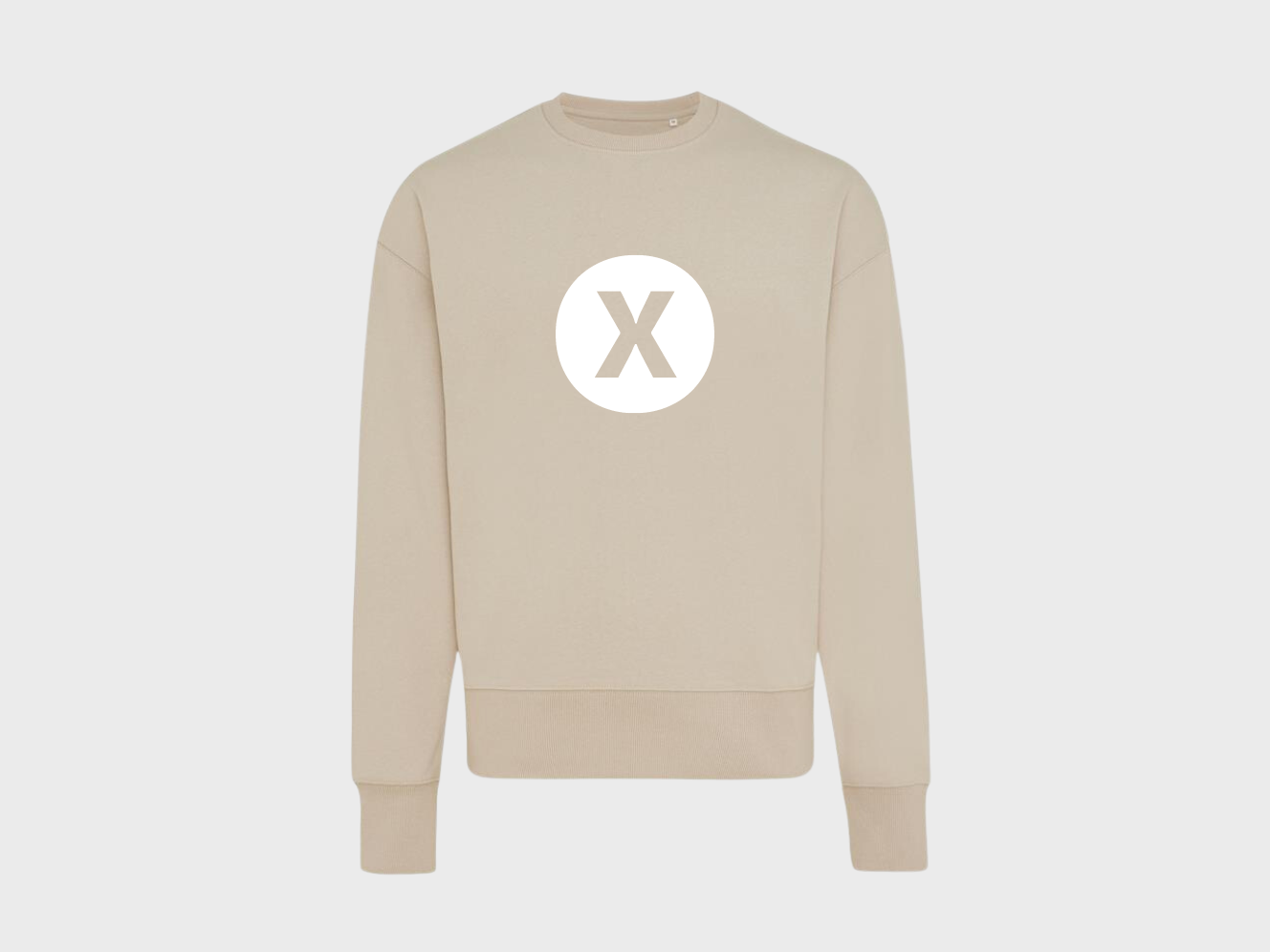 AWARE™ printed crewneck