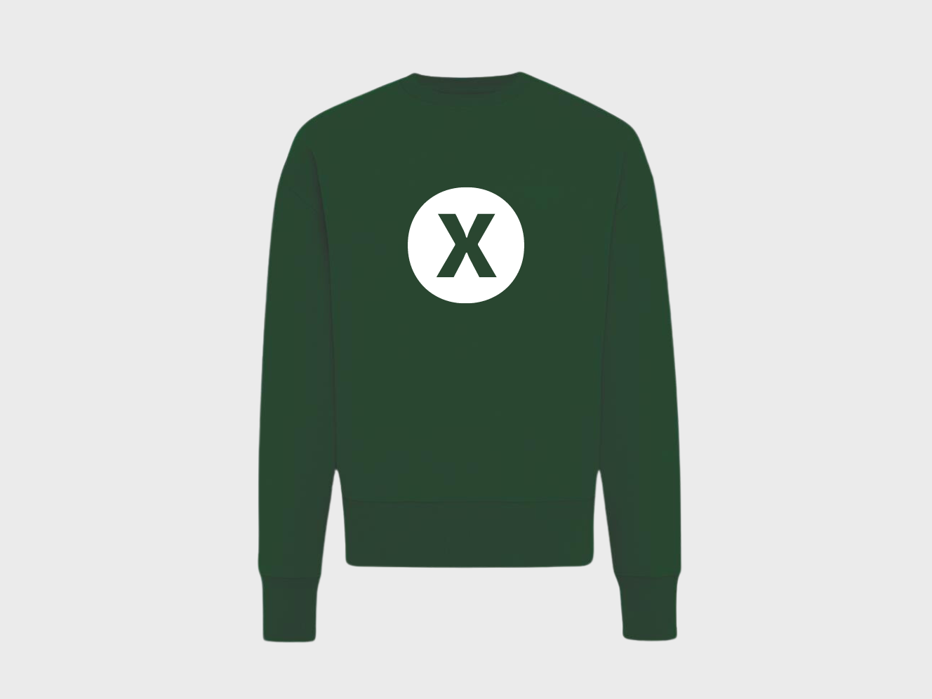 AWARE™ printed crewneck