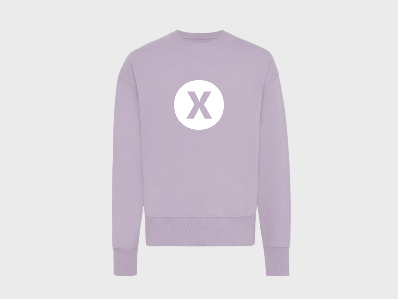 AWARE™ printed crewneck