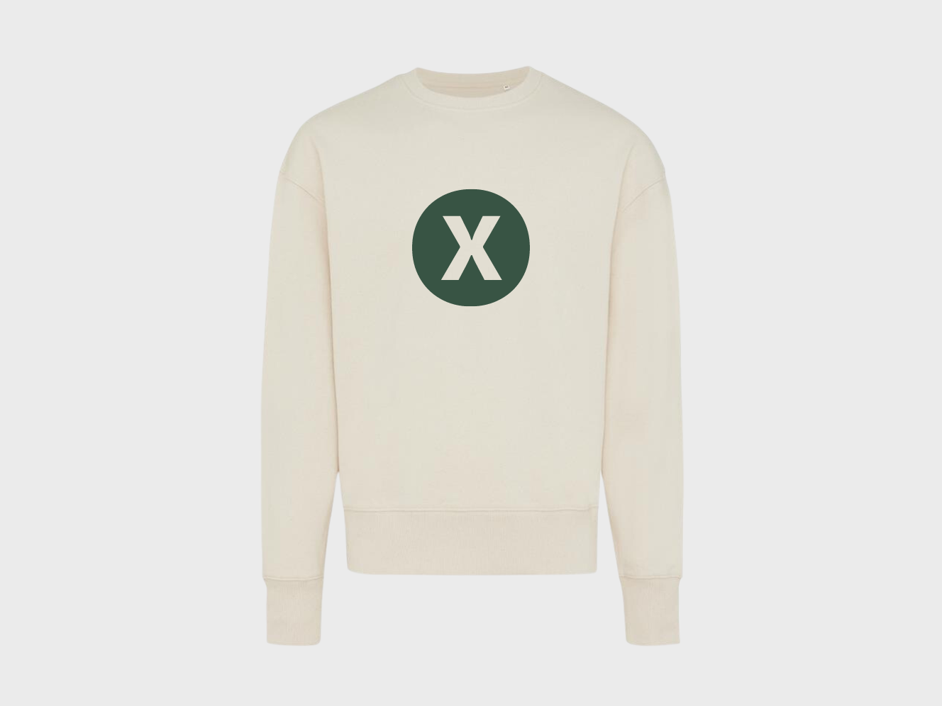 AWARE™ printed crewneck