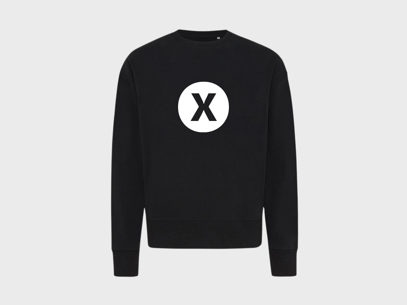 AWARE™ printed crewneck