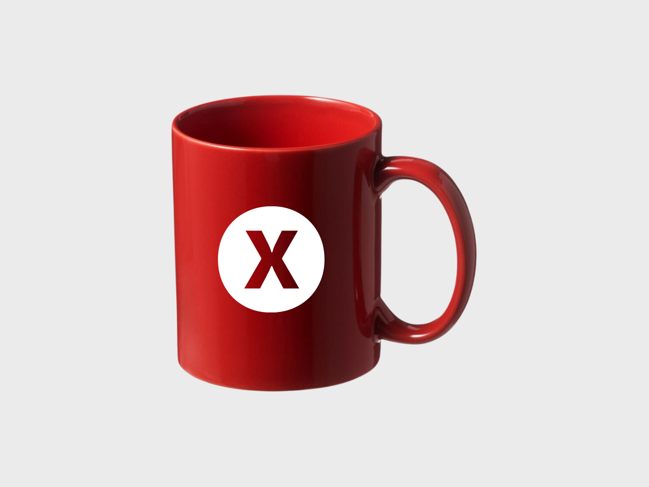 Mug with text