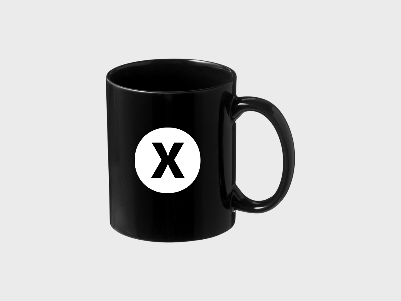 Mug with text
