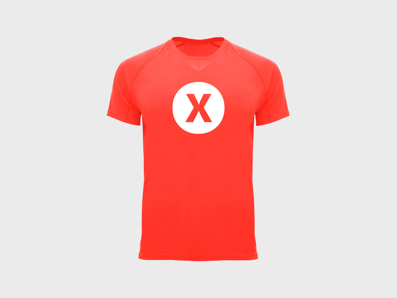 Løbe t-shirt med tryk
