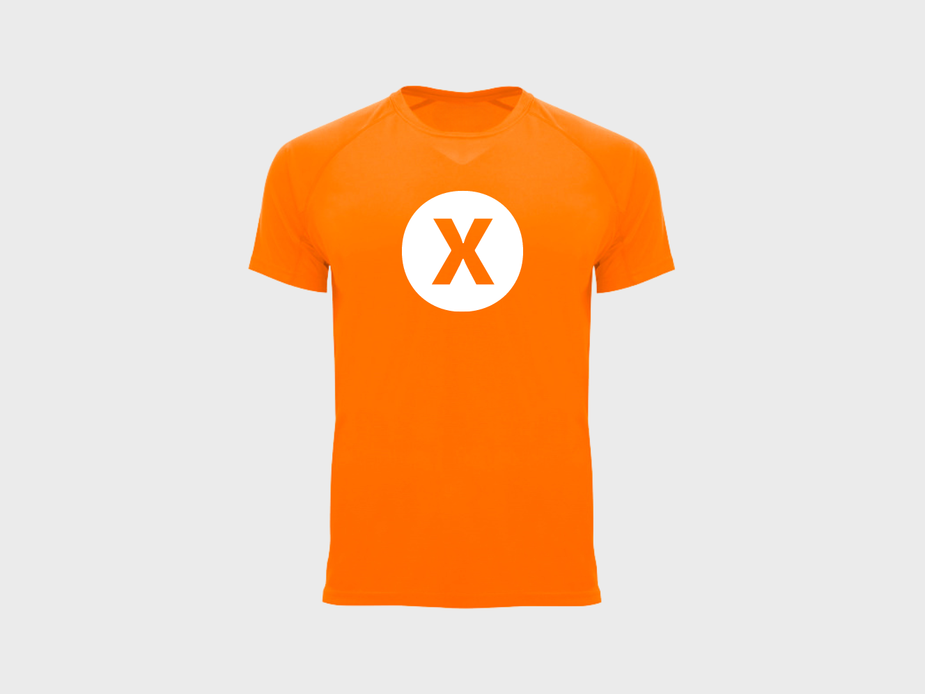 Løbe t-shirt med tryk