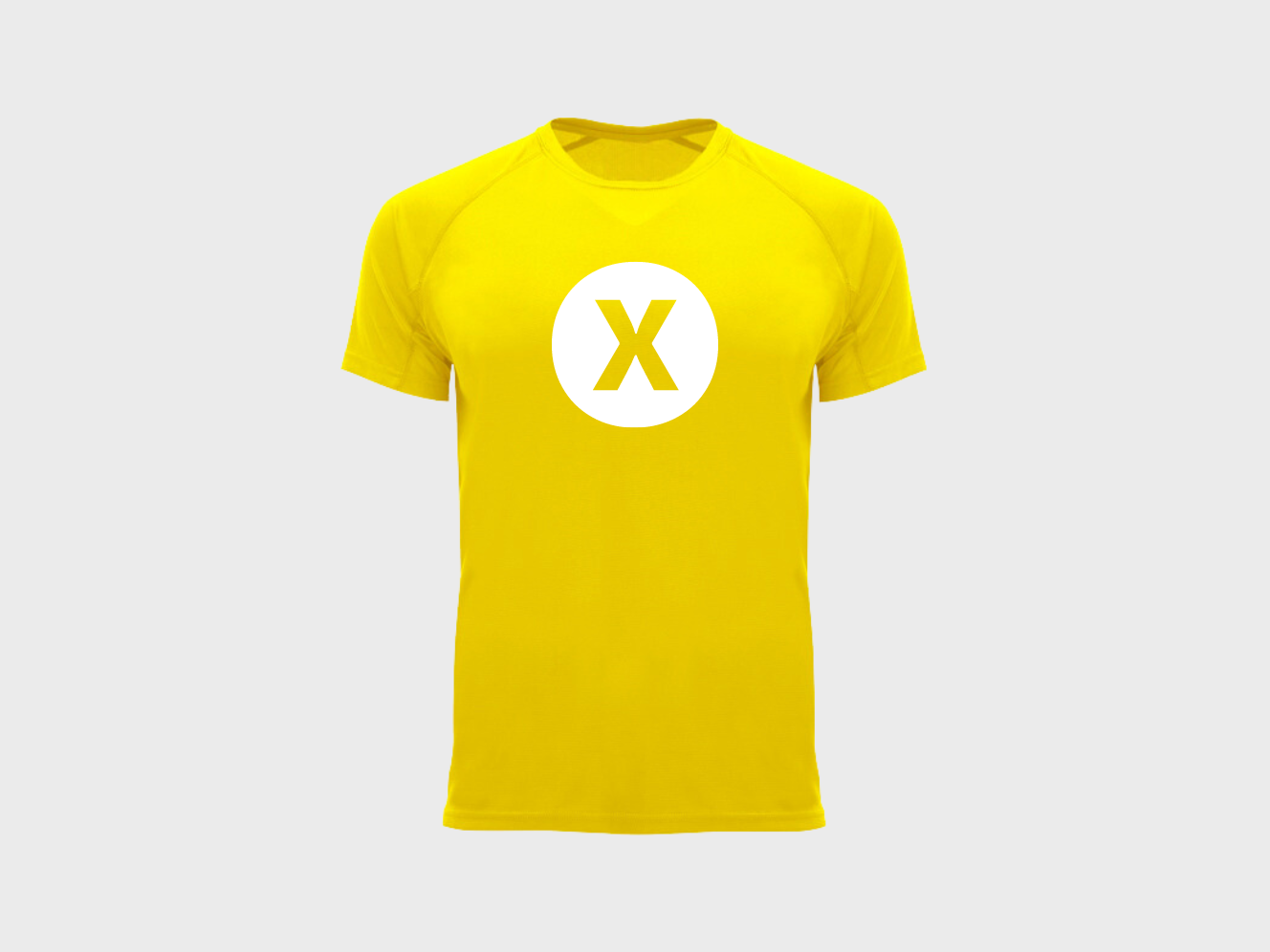 Løbe t-shirt med tryk