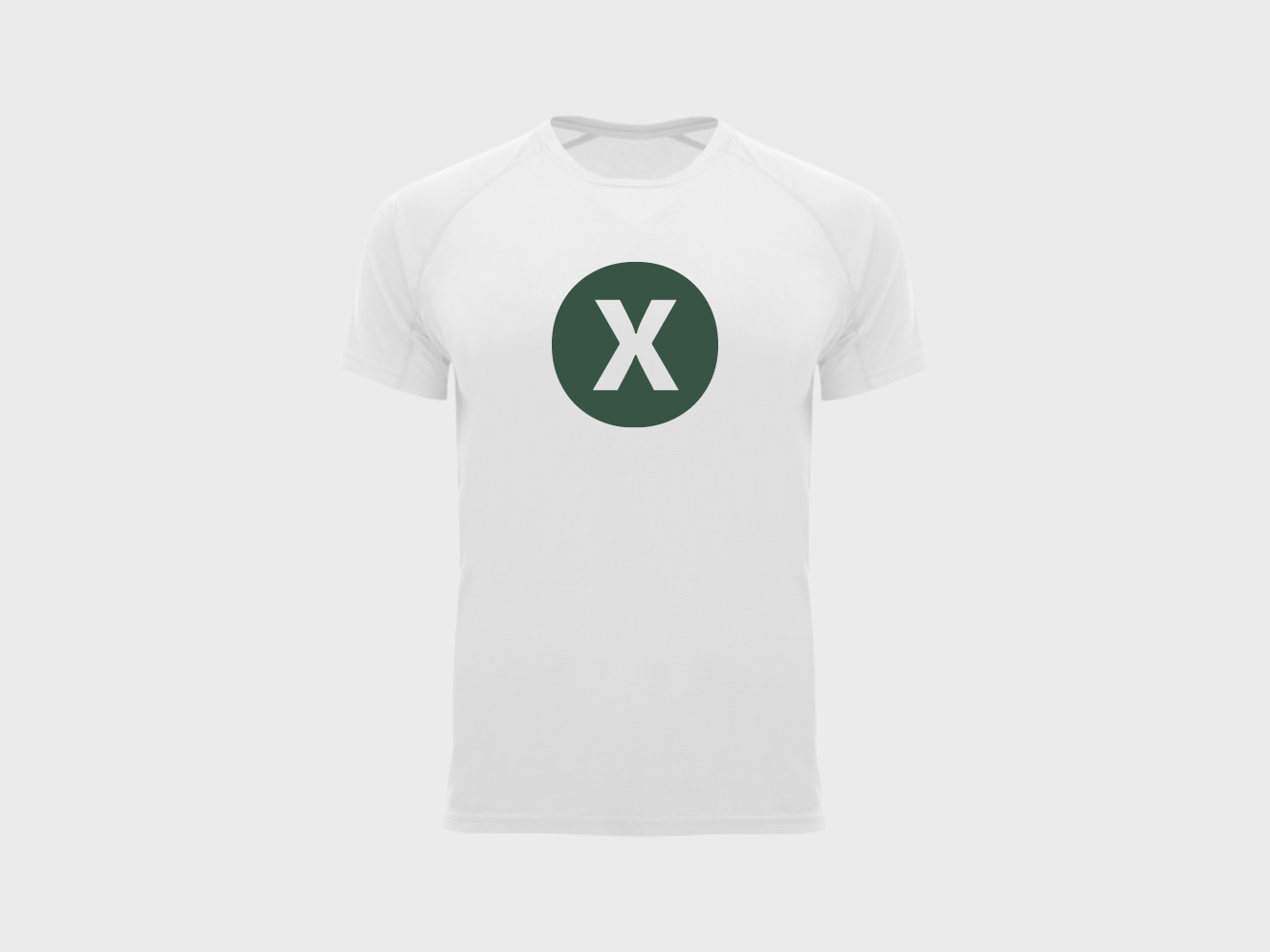 Løbe t-shirt med tryk