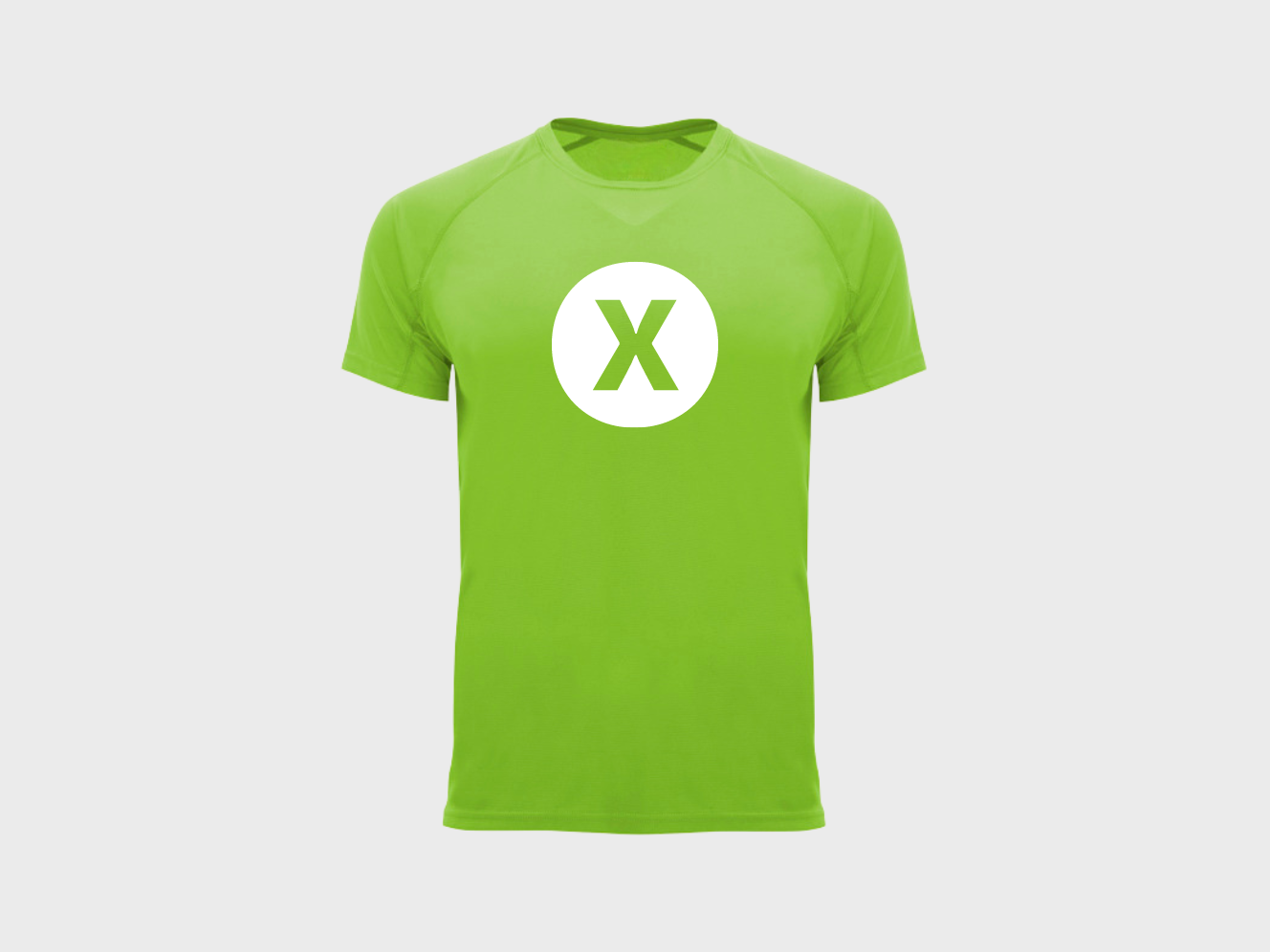 Løbe t-shirt med tryk