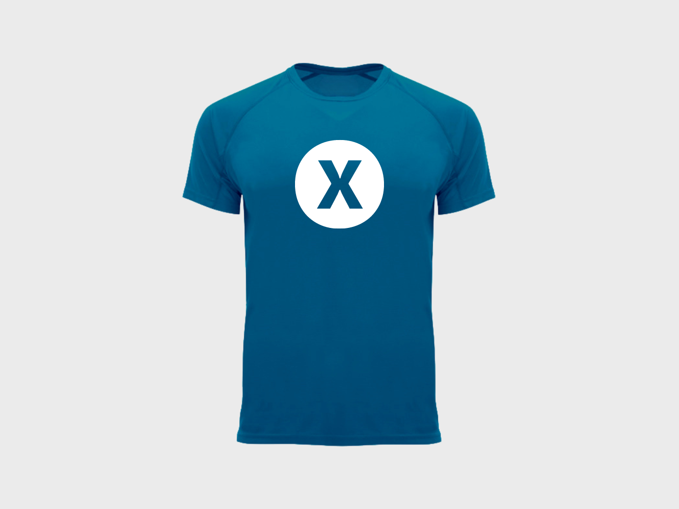 Løbe t-shirt med tryk