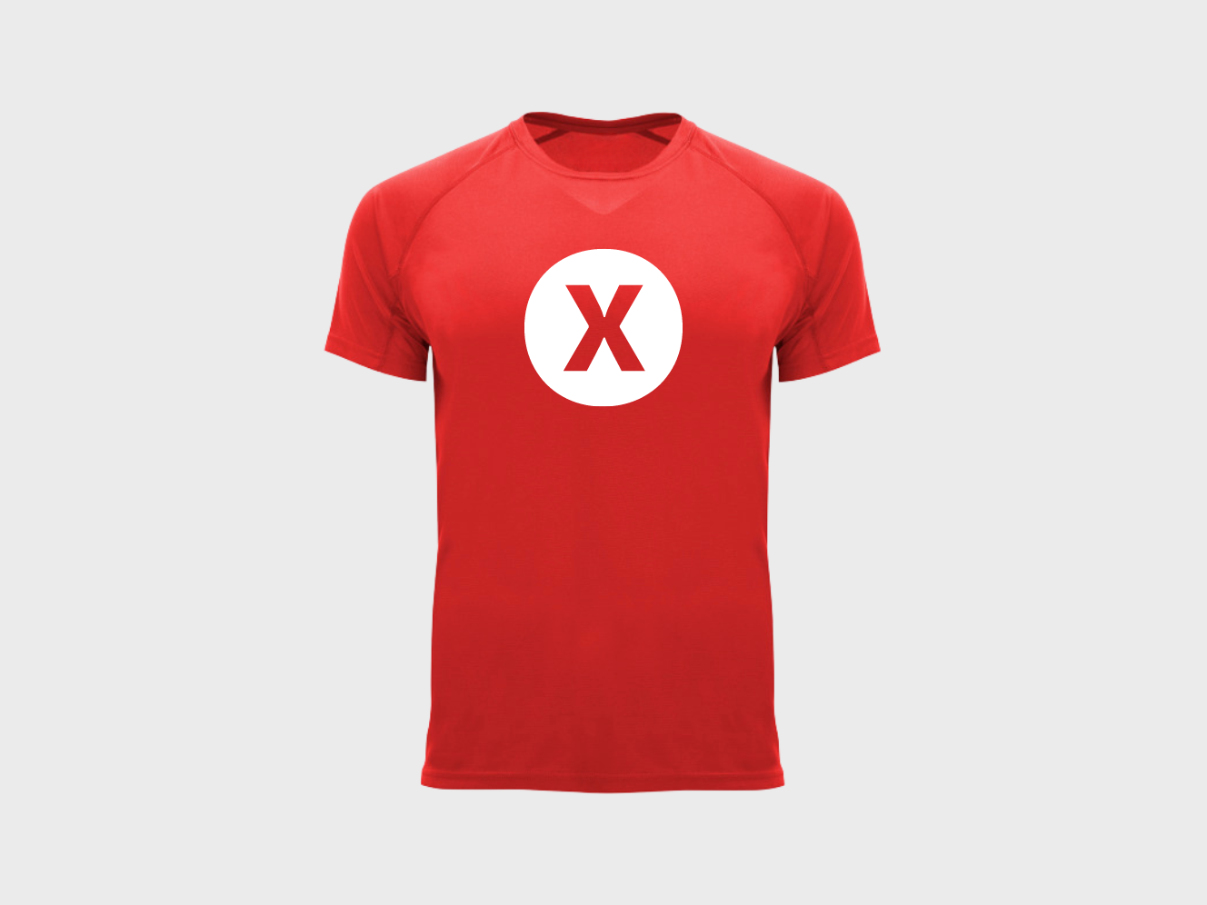 Løbe t-shirt med tryk