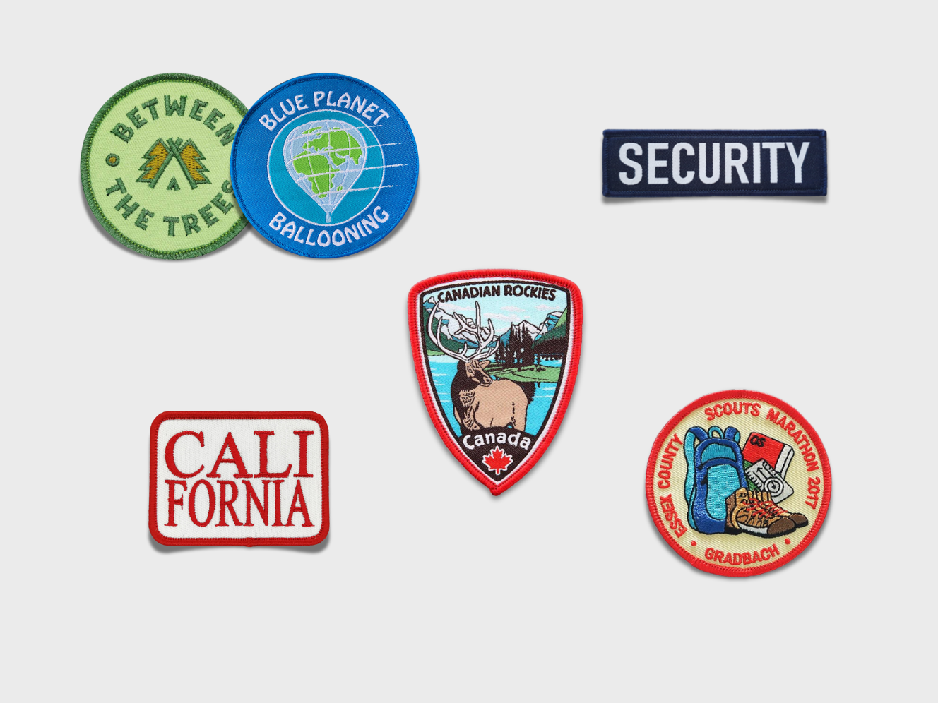 Stofmærker med logo