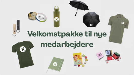 Hvad skal der være i en velkomstpakke til nye medarbejdere?