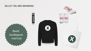 Kundegaver med logo eller tryk