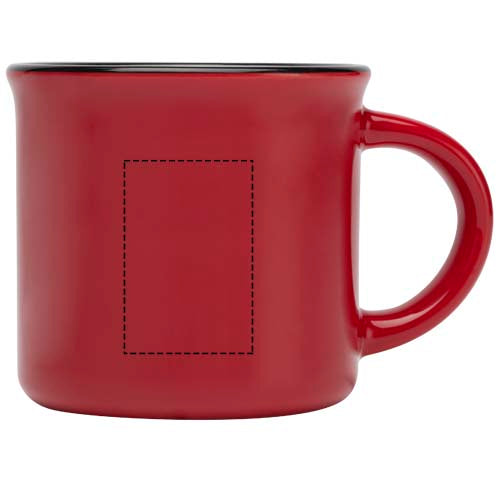 Bari 240 ml keramisk krus med blank finish