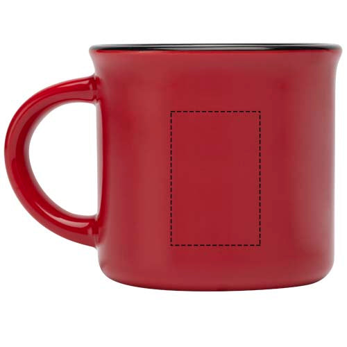 Bari 240 ml keramisk krus med blank finish