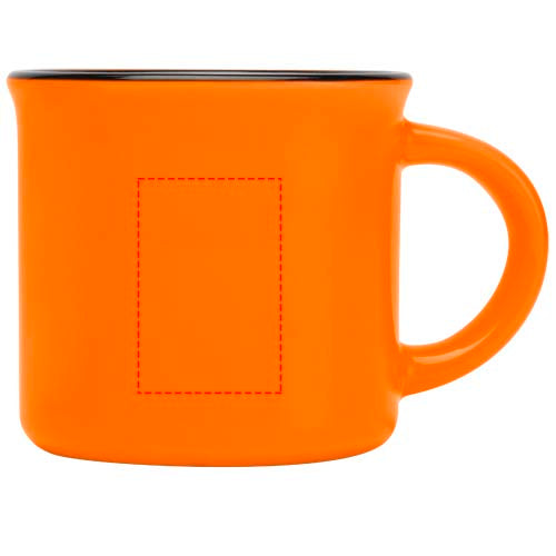 Bari 240 ml keramisk krus med blank finish