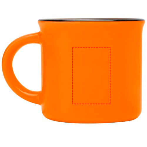 Bari 240 ml keramisk krus med blank finish