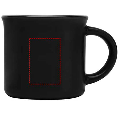 Bari 240 ml keramisk krus med blank finish