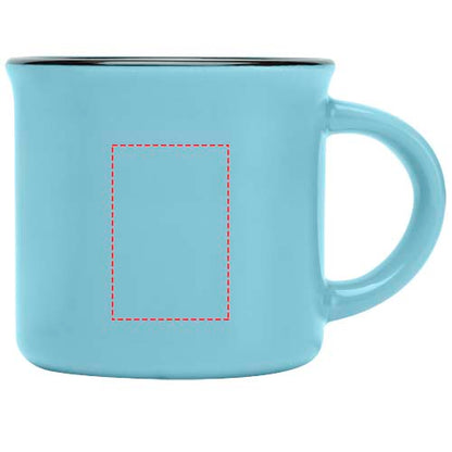 Bari 240 ml keramisk krus med blank finish