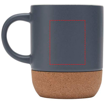 Billie 300 ml keramisk krus med korkdetaljer og mat finish