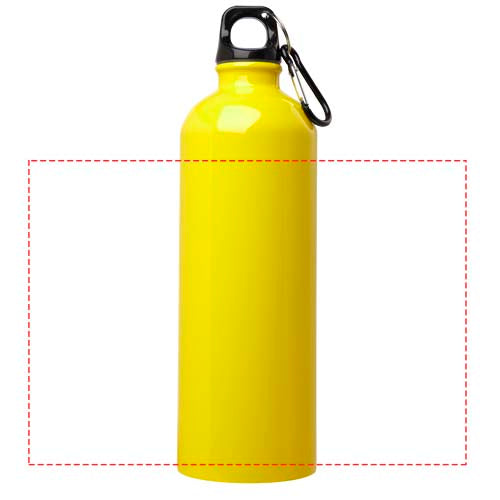 Oregon 750 ml flaske af genvundet RCS certificeret rustfrit stål med karabinhage