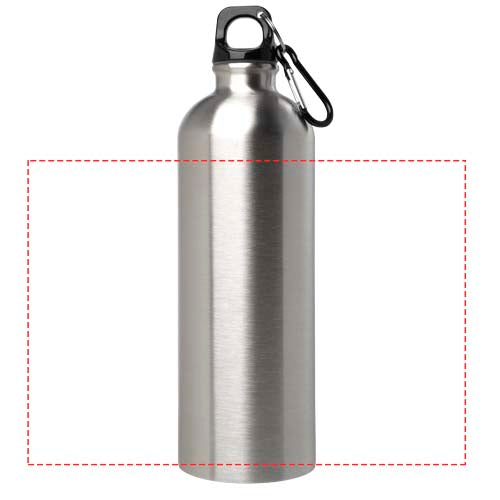 Oregon 750 ml flaske af genvundet RCS certificeret rustfrit stål med karabinhage