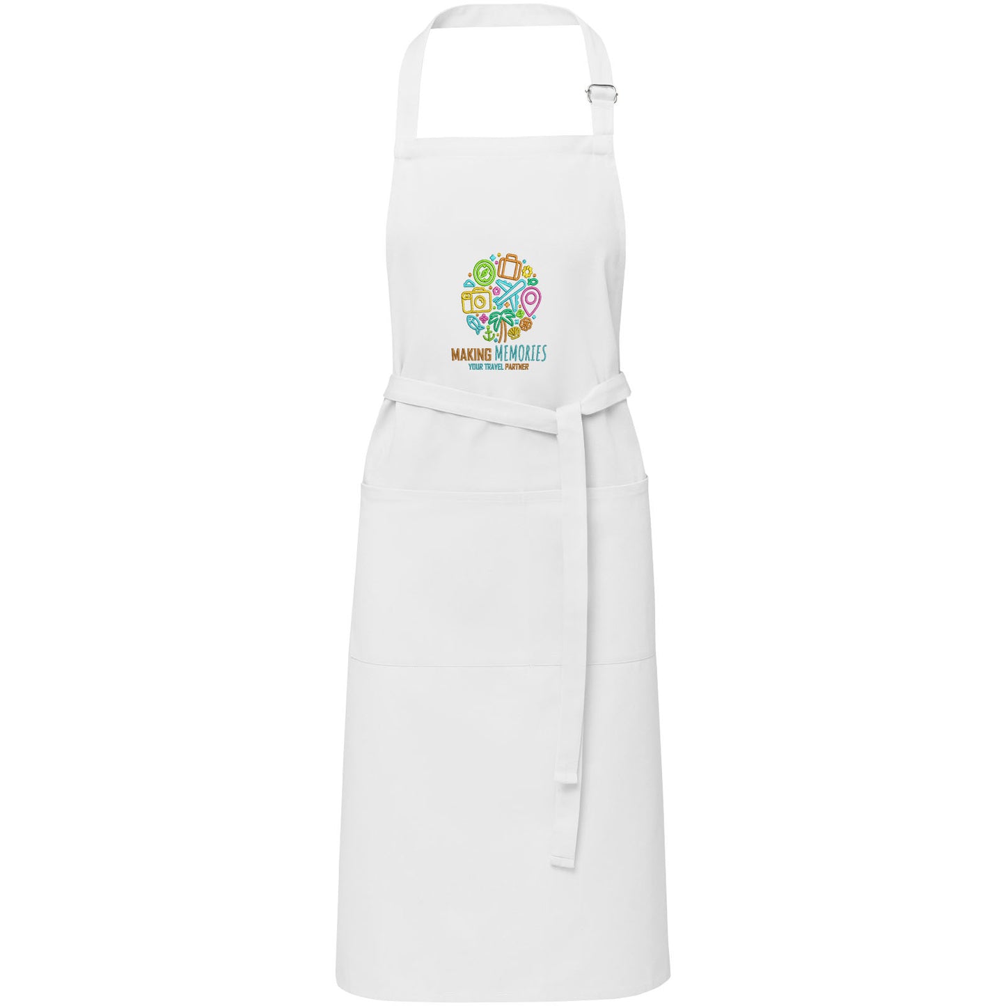 Asta apron with print