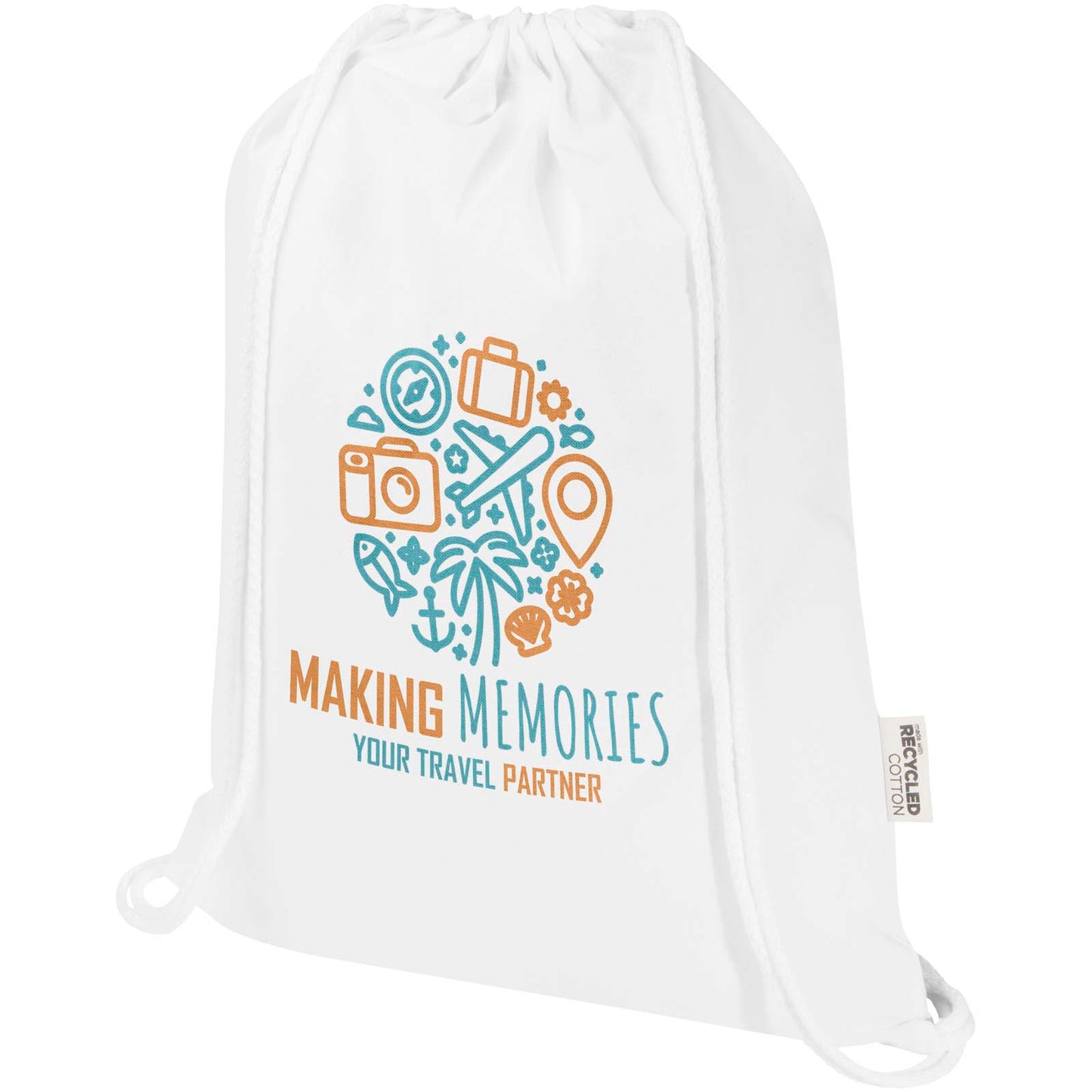 Sparrow eco tote bag 5L with print