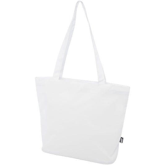 Panam eco mulepose 20 l med tryk i farven hvid