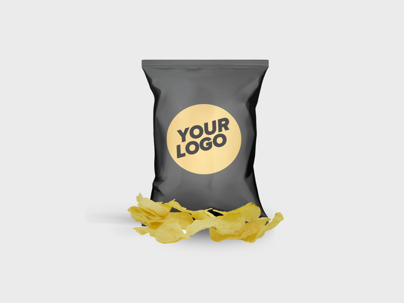 Chips med tryk eller logo