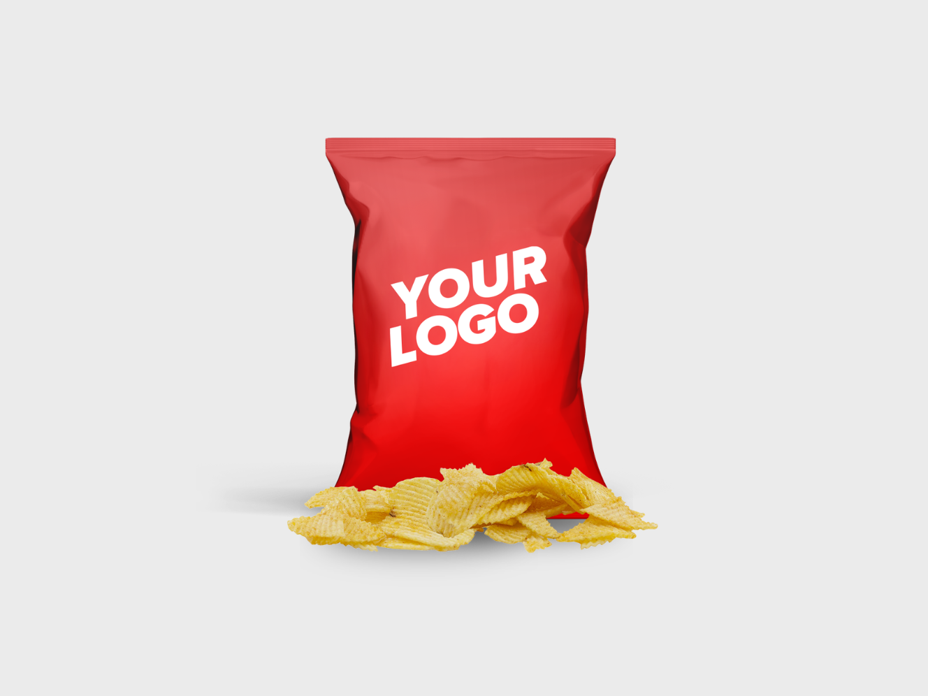 Chips med tryk eller logo