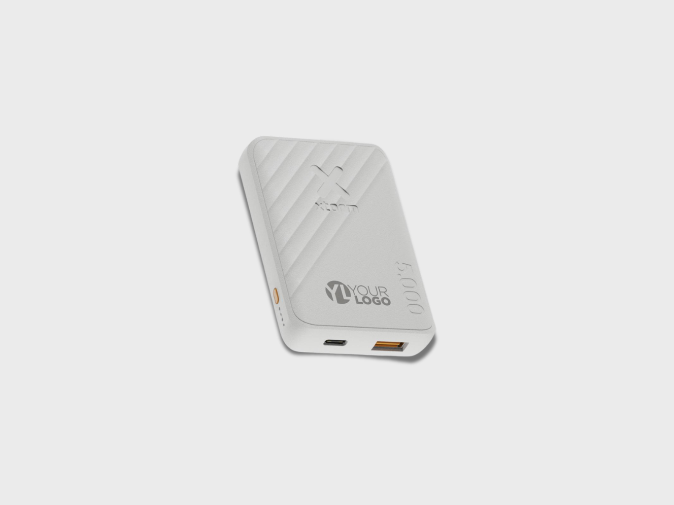 Power bank with logo