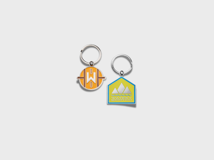 Keychain with logo