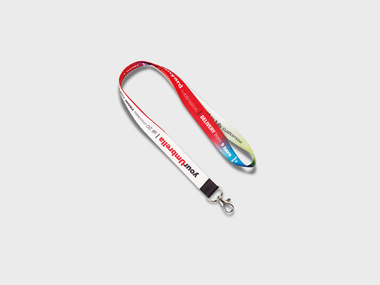 Keychain with logo
