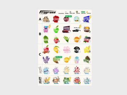 Duftfrisker med tryk eller logo