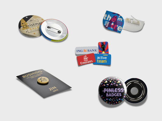 Badges med tryk