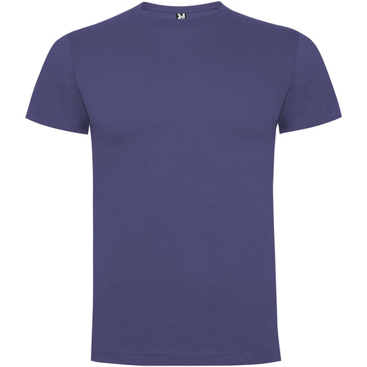 Roca t-shirt med tryk i farven denimblå