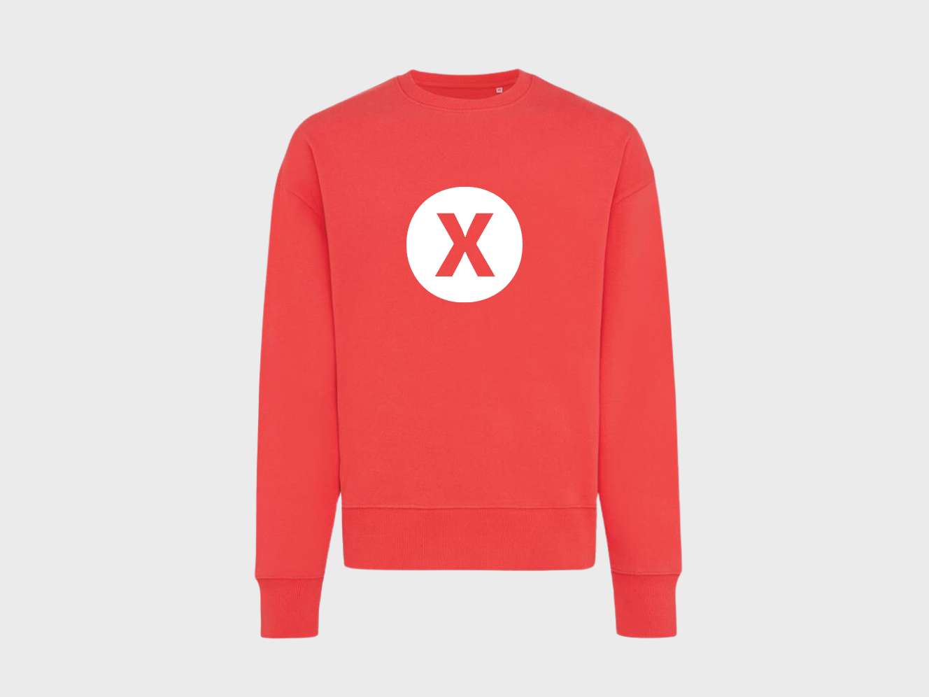 AWARE™ printed crewneck