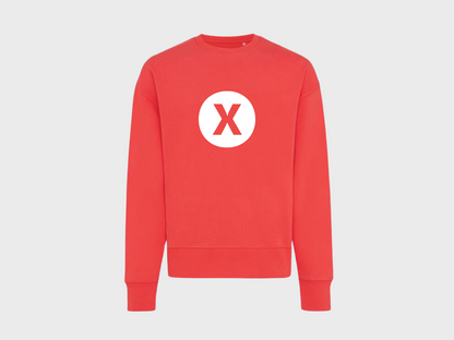 AWARE™ printed crewneck