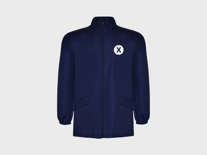 Lightweight rain jacket with print