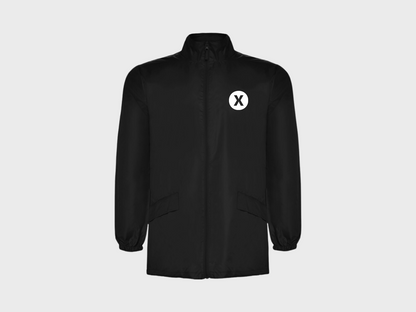 Lightweight rain jacket with print