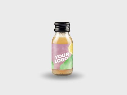Ingefærshot med tryk eller logo