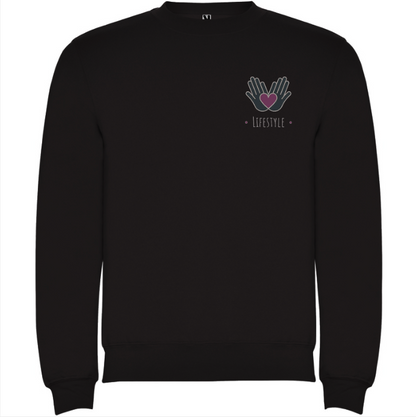 Terra sweater med tryk