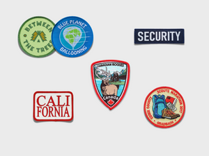 Stofmærker med logo