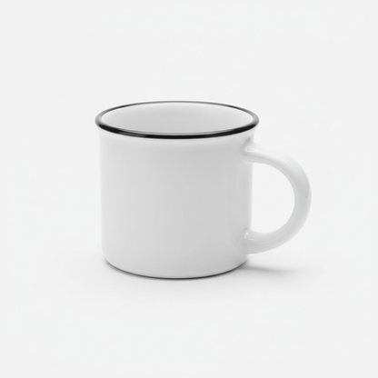 Bari 240 ml keramisk krus med blank finish