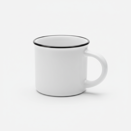 Bari 240 ml keramisk krus med blank finish