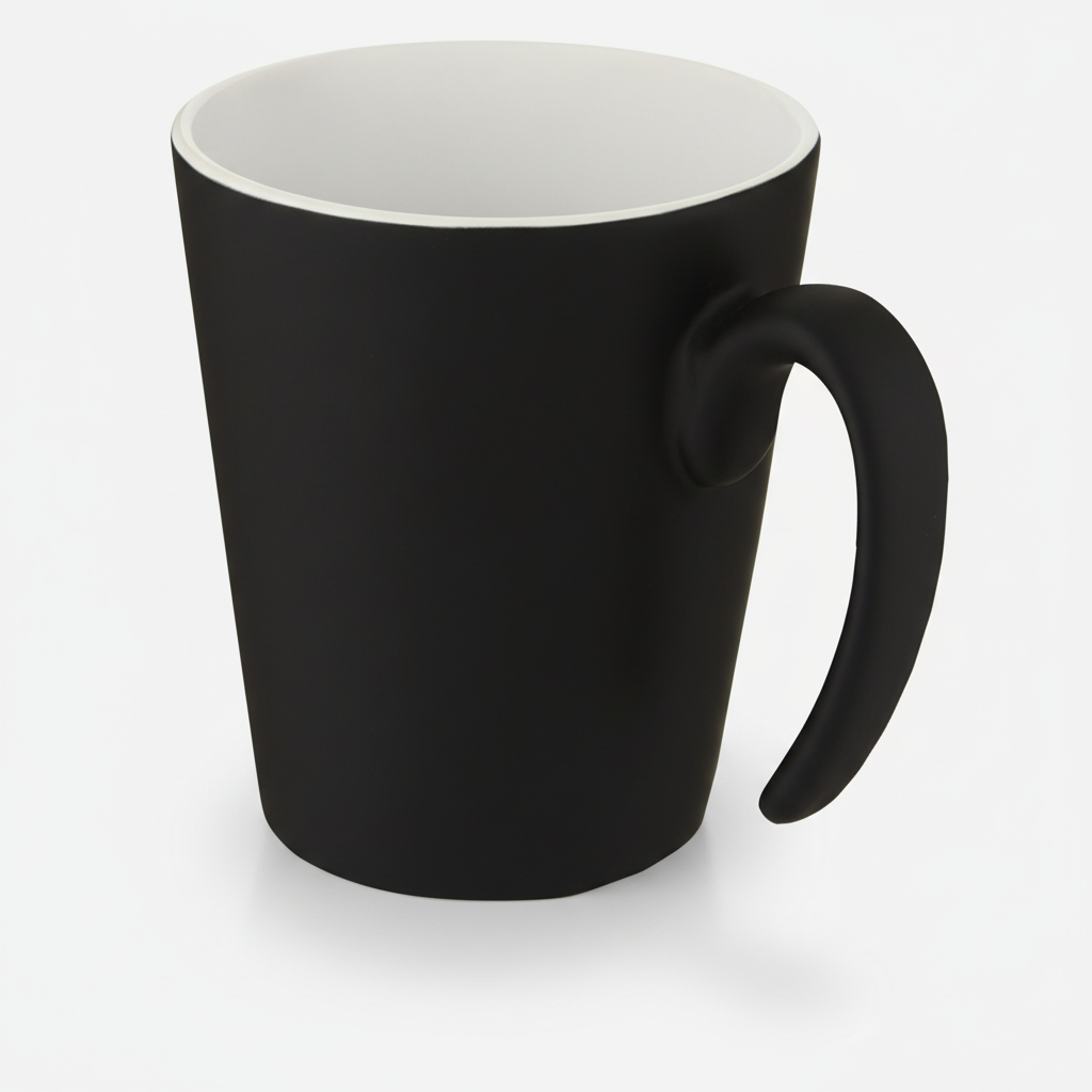 Oli 360 ml keramisk krus med håndtag