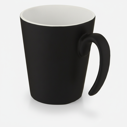 Oli 360 ml keramisk krus med håndtag
