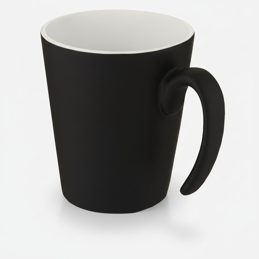 Oli 360 ml keramisk krus med håndtag